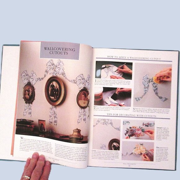 Decorating(book)with Fabric & Wallpapering projects & Ideas by Randam House publ - Picture 6 of 15